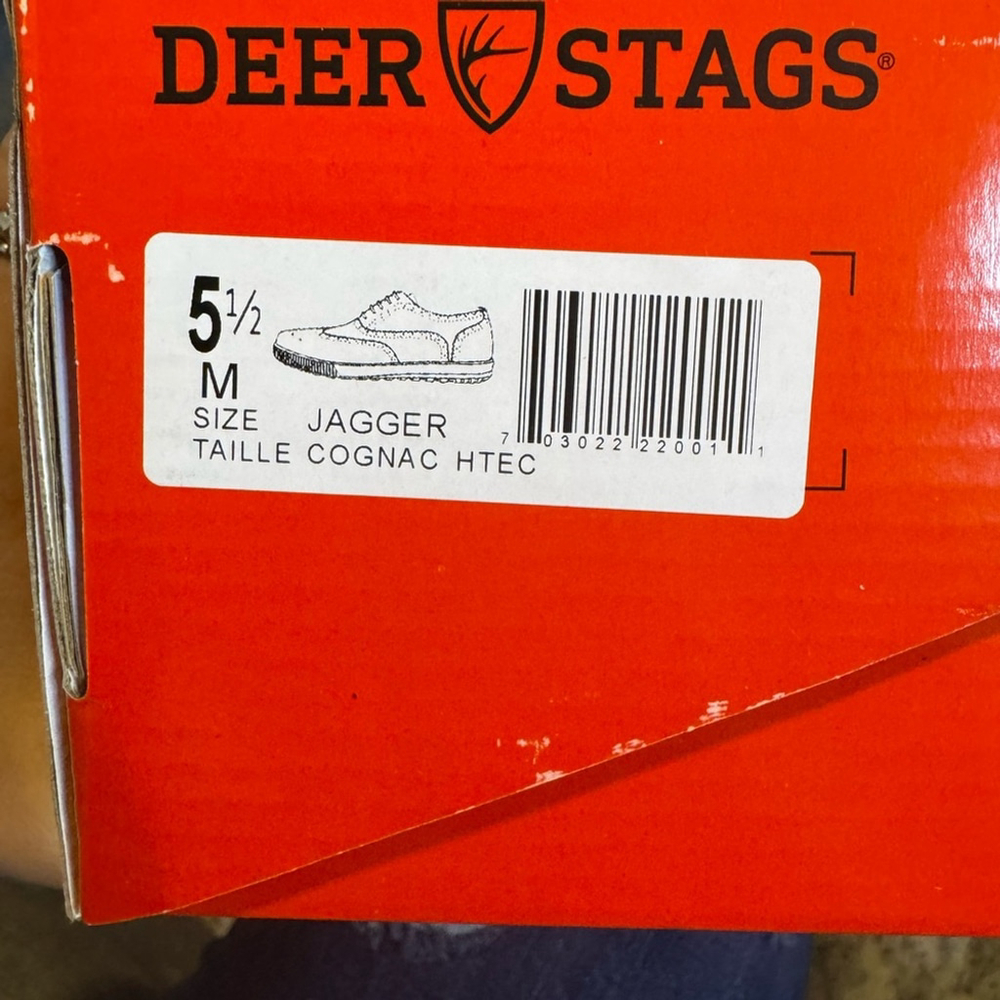 Deer Stags Brown Leather Oxfords - Picture 6 of 6